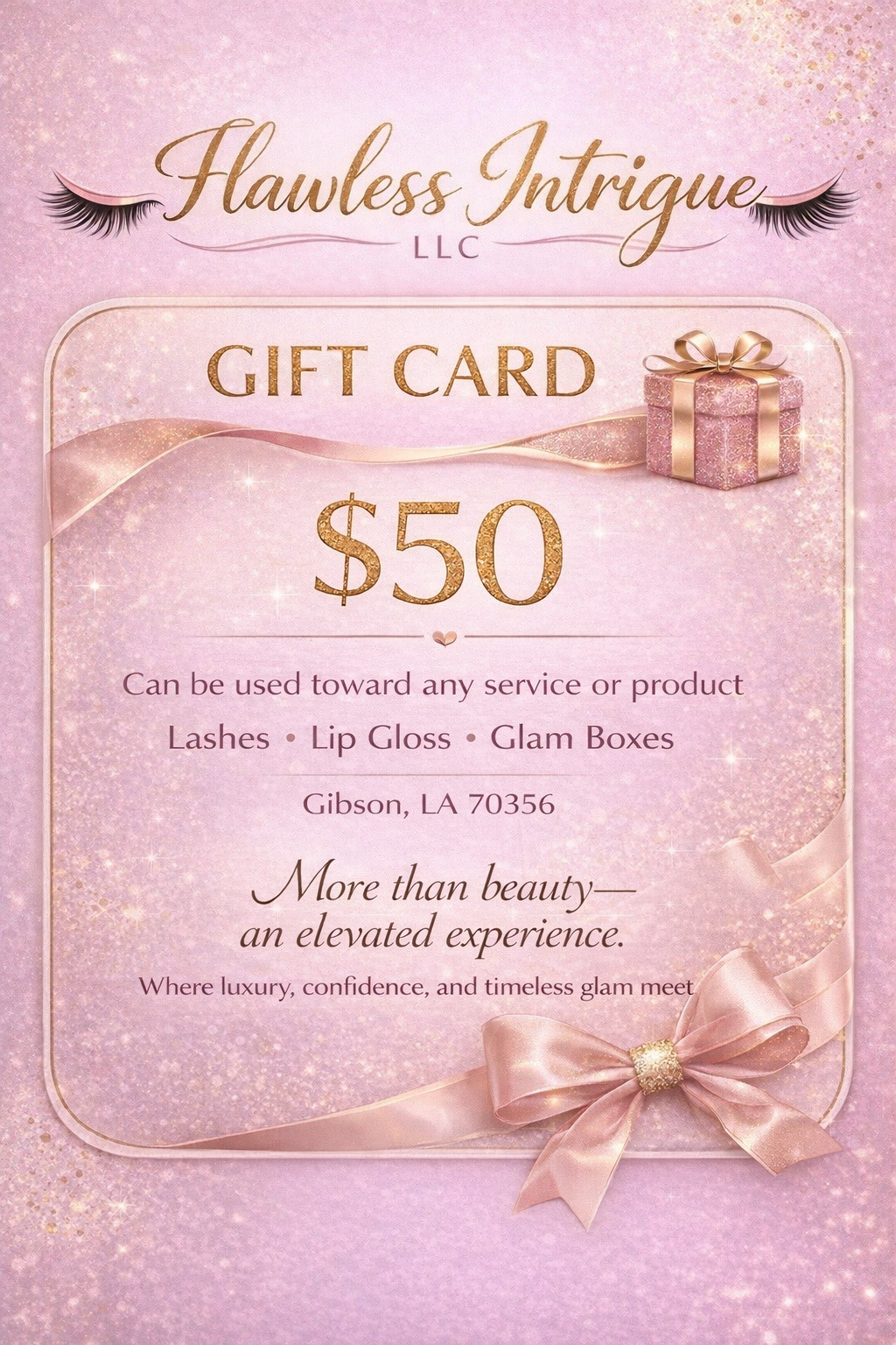 Flawless Intrigue Gift Card